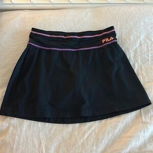 Black Fila Sport Skort Size XS
